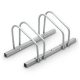 Depozitare bicicleta pentru 2 bicicleta, metal solid, montat pe perete sau pe podea, 60 x 33 x 28 cm