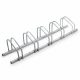 Depozit de bicicleta pentru 5 bicicleta, metal solid, montat pe perete sau pe podea, 151 x 33 x 28 cm