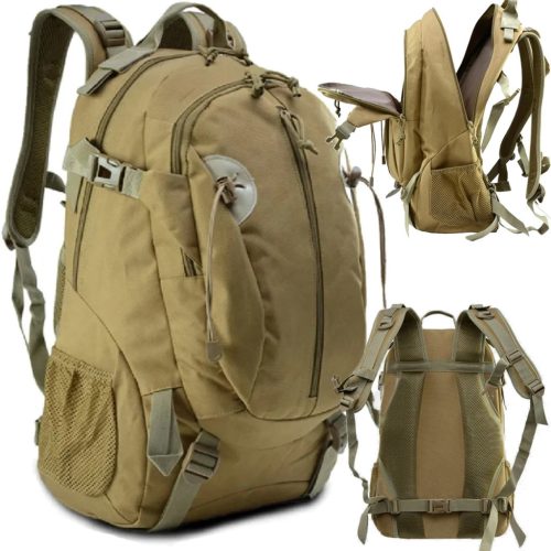 Vojenský batoh, 30 L, vyrobený z nepremokavého materiálu