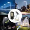 Solárne bezdrôtové vonkajšie 100 LED svietidlo 50W