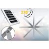 Solárne bezdrôtové vonkajšie led svietidlo 200W 247 LED, 6 Ah batéria