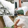 Pătură de protecție a plantelor, albă 1x15m 90g