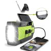 Multifunkčné solárne rádio, 4000mAh, LED baterka