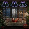LED vianočný zvonček XXL 60x48 cm, 72 LED, vonkajší