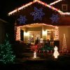 LED vianočná vločka XXL 40 cm, 110 LED, vonkajšia