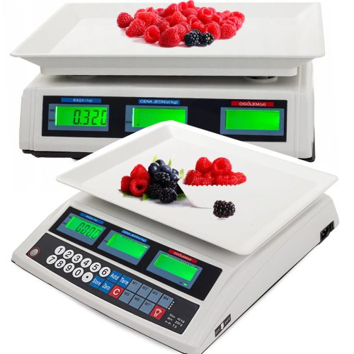 Digitálna kuchynská váha s LCD displejom, max 30kg