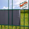 Ochranná clona, ​​čierne tienidlo 19cmx35m, s 20 spojovacími prvkami, 450g/m2