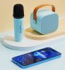 Vezeték nélküli karaoke szett, bluetooth 5.0, kék