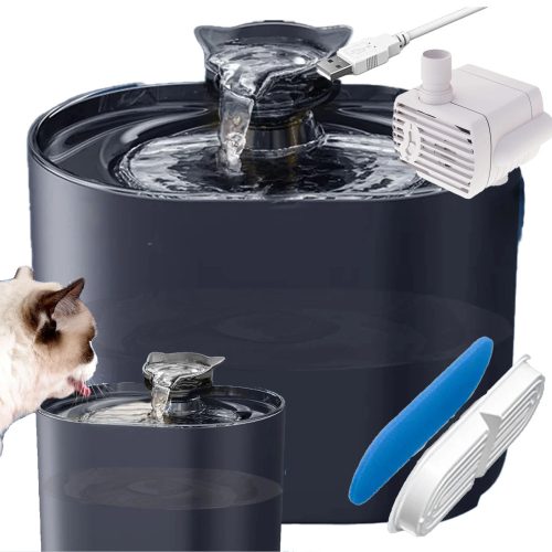 Automatická napájačka pre mačky, 2,2 l