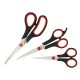 Set 3 foarfece, inox