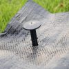 50 ks fixačné kolíky 15 cm, plastové upínacie kolíky na textil, zemné kryty