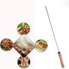 Grilovacie a BBQ špízy 10 ks/sada, 30 cm dlhé nerezové