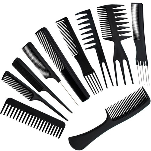 Set pieptene pentru coafura, 10 buc