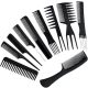 Set pieptene pentru coafura, 10 buc