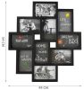 Rama pentru 10 fotografii - negro