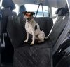Autós ülésvédő huzat kutyáknak, vízálló, fekete, 140x209 cm