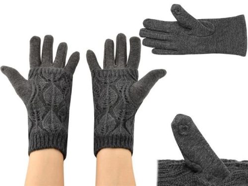 Mănuși capacitive tactile, gri