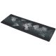 Podložka pod keyboardu a miš, šedá, 88x30 cm