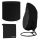 Husa mobile de gradina rotunda, neagra