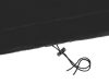 Husa mobile de gradina rotunda, neagra