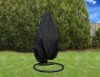 Husa mobile de gradina rotunda, neagra
