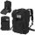 Rucsac militar, negru, XL, 38L