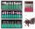 Set capete slefuit unghii, 166 buc