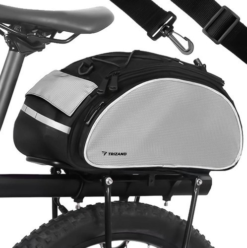 Taška na bicykel, s reflexným pásikom, suchý zips, vodeodolná