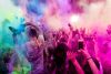 Pudră Holi colorată, 6x100 g, 6 culori