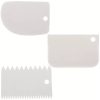 Farfurie rotativa, 3 spatula pentru decor tort, alb
