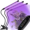 UV lampa na pestovanie rastlín, 20 LED, s diaľkovým ovládaním