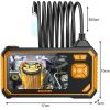 Endoszkóp kamera, beépített LED világítással, Full HD kamera, vízálló, 5m kábel
