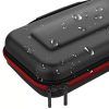 Carcasă portabilă pentru consolă, negru/roșu