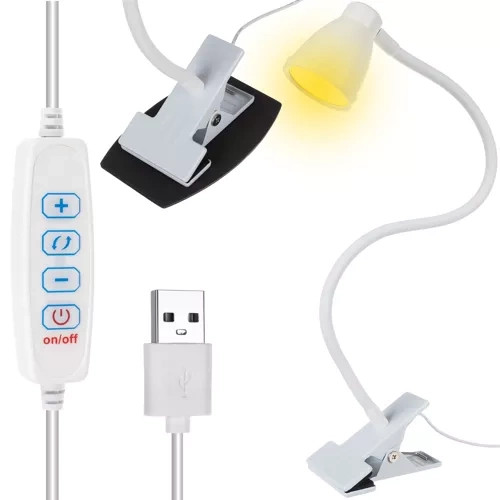 Stolná lampa a USB konektor, 5W
