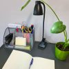 Stolná lampa s USB konektorom, 5W, čierna