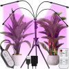 LED lampa na pestovanie rastlín 20 LED, 4 lampy