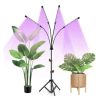 LED lampa na pestovanie rastlín 20 LED, 4 lampy