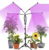 LED lampa na pestovanie rastlín 20 LED, 4 lampy