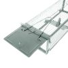 Capcană mare pentru rozătoare vii, capcană pentru şobolani, din metal galvanizat