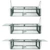 Capcană mare pentru rozătoare vii, capcană pentru şobolani, din metal galvanizat