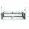 Capcană mare pentru rozătoare vii, capcană pentru şobolani, din metal galvanizat