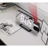 Izoxis digitálny LED budík, nabitý cez USB