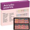 Akrylové farby 24 ks. - 12 ml