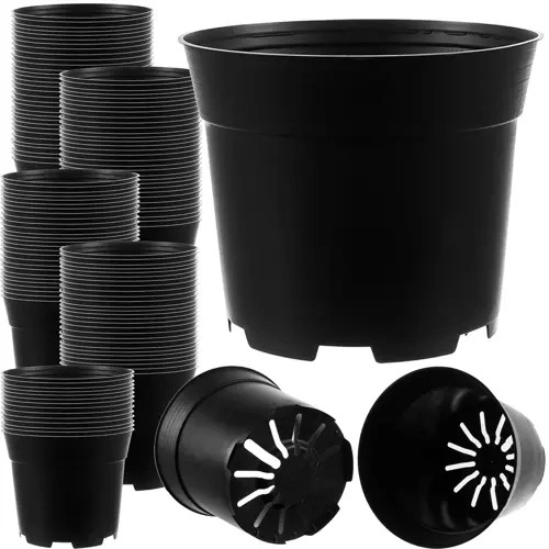 Ghiveci pentru flori, plastic, set 500 buc