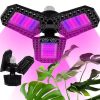 LED lampa na pestovanie rastlín so 108 LED diódami, 8W