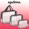 Geanta de toaleta transparenta 3in1 Soulima 21448