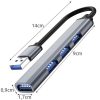 HUB USB- 4 porturi 3.0 + 2.0