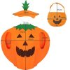 Costum de dovleac de Halloween