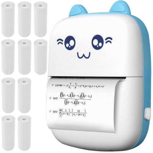Mini imprimantă foto - portabilă - cu Bluetooth