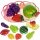 Set de fructe si legume pentru copii intr-un cos